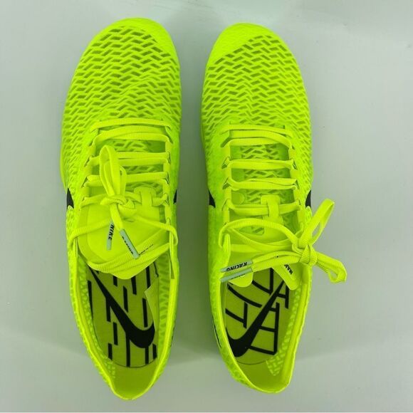 Nike Zoom Mamba V DR9945-700 Electric Yellow Track Spike Running Shoes Size 9.5 - Picture 7 of 17